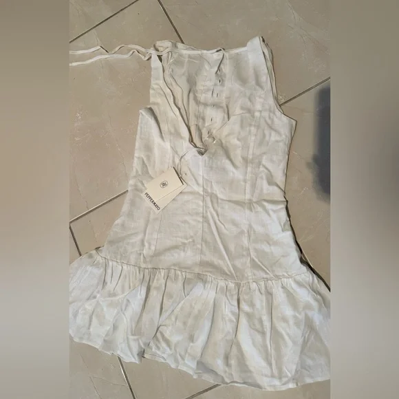 Peppermayo Maggie Linen Mini Dress - Picture 3 of 3